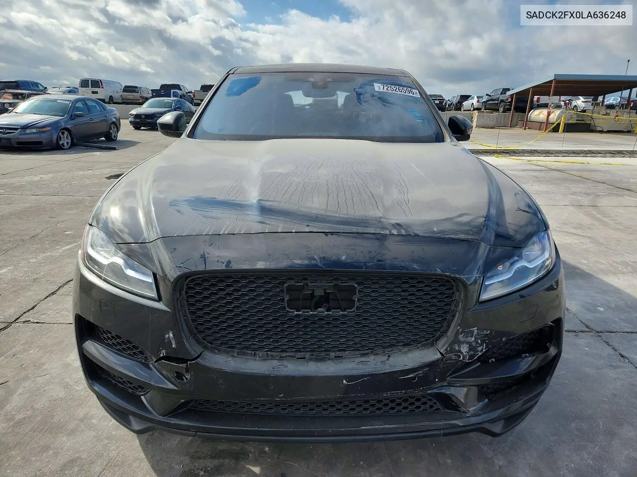 2020 JAGUAR F-PACE VIN SADCK2FX0LA636248 — фото 5