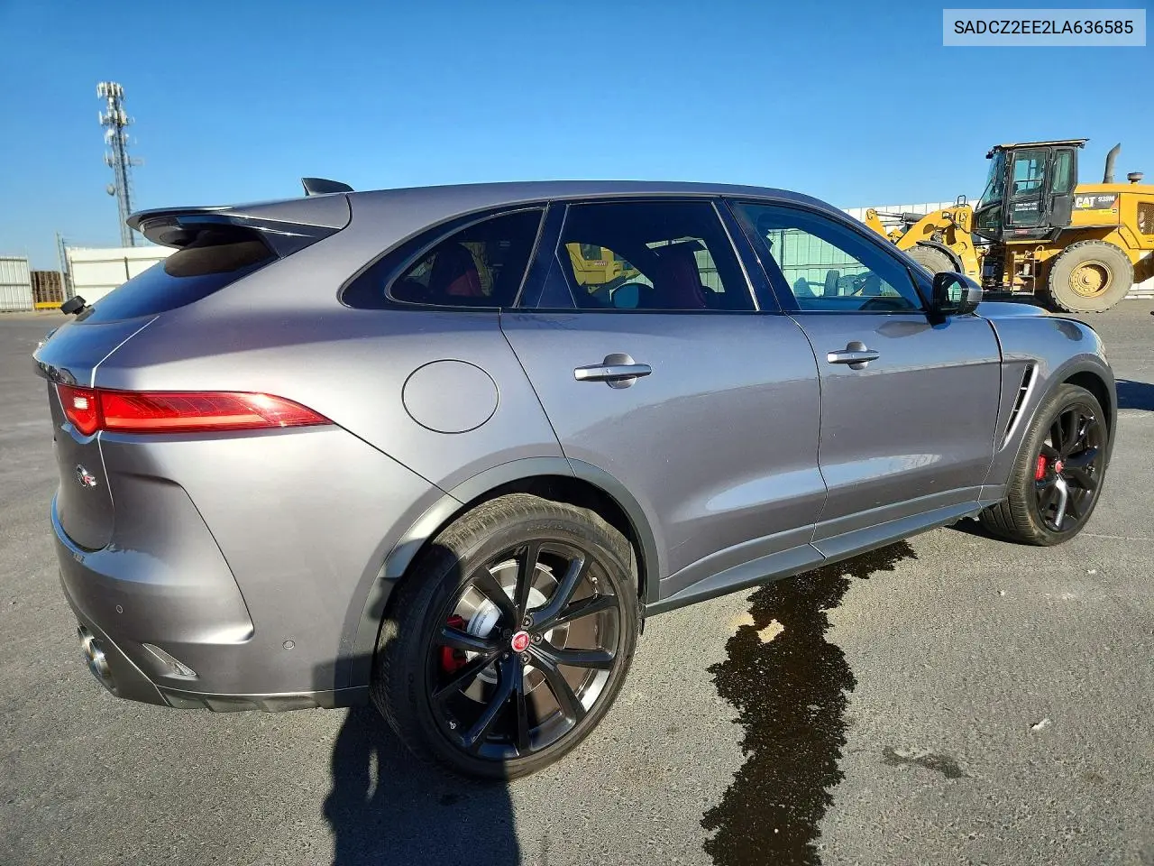 2020 JAGUAR F-PACE VIN SADCZ2EE2LA636585 — фото 3