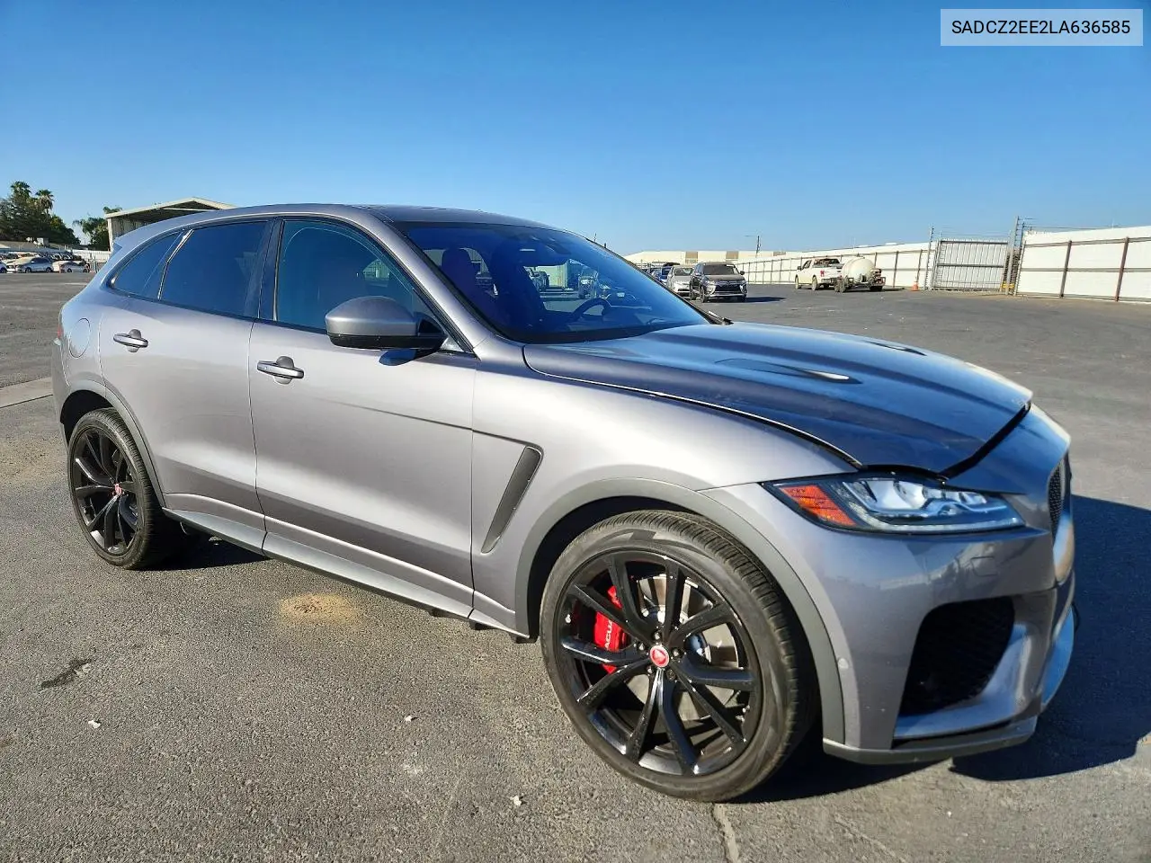 2020 JAGUAR F-PACE VIN SADCZ2EE2LA636585 — фото 4