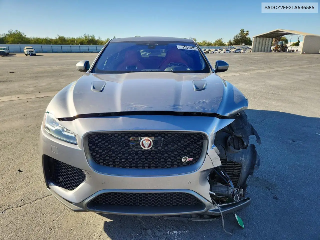2020 JAGUAR F-PACE VIN SADCZ2EE2LA636585 — фото 5
