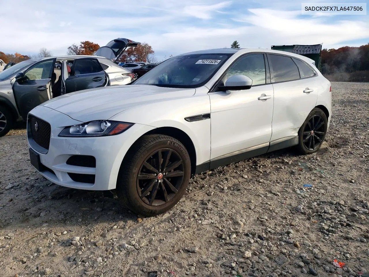 JAGUAR F-PACE 2020, VIN SADCK2FX7LA647506