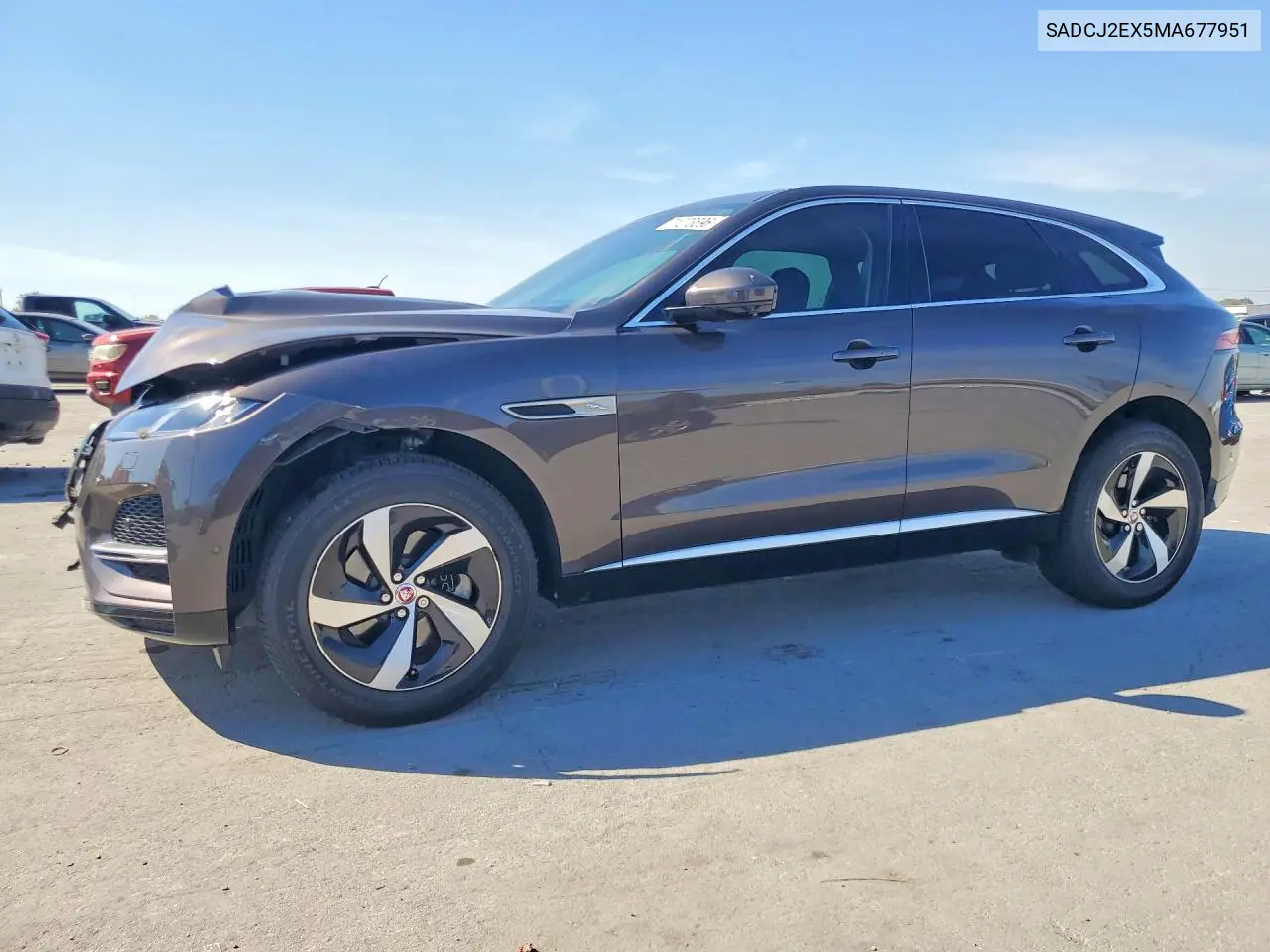 JAGUAR F-PACE 2021, VIN SADCJ2EX5MA677951