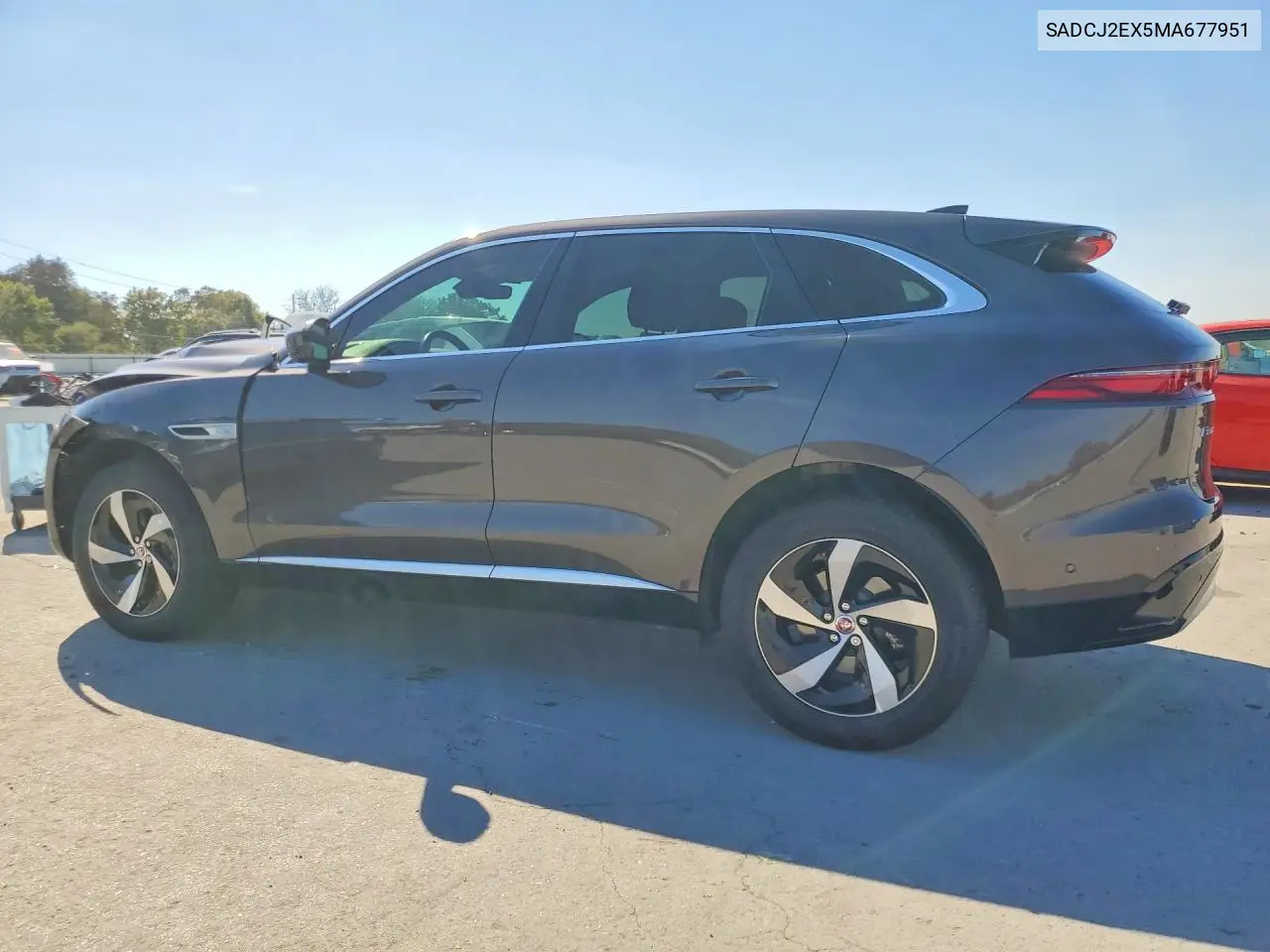 2021 JAGUAR F-PACE VIN SADCJ2EX5MA677951 — фото 2