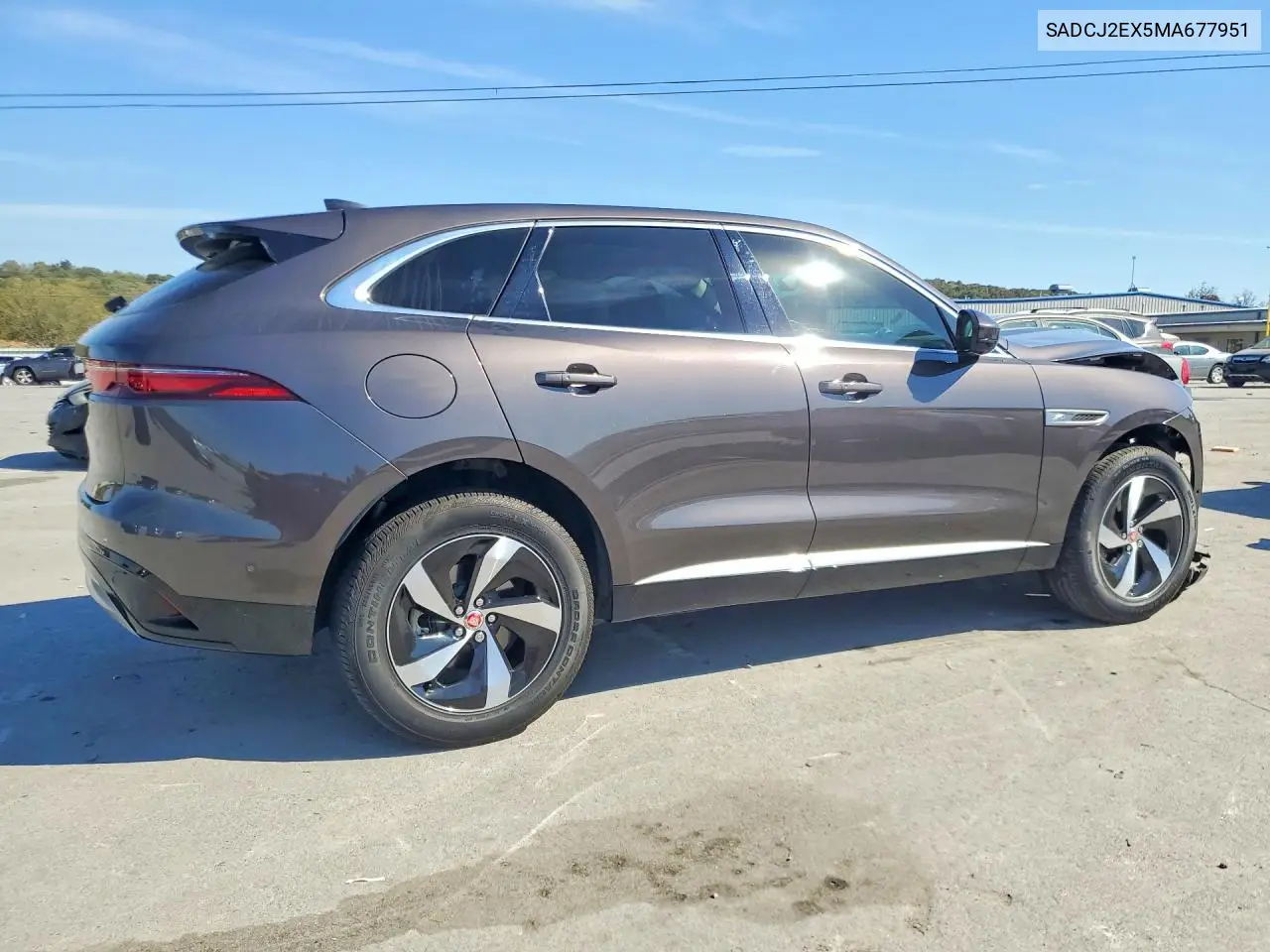 2021 JAGUAR F-PACE VIN SADCJ2EX5MA677951 — фото 3