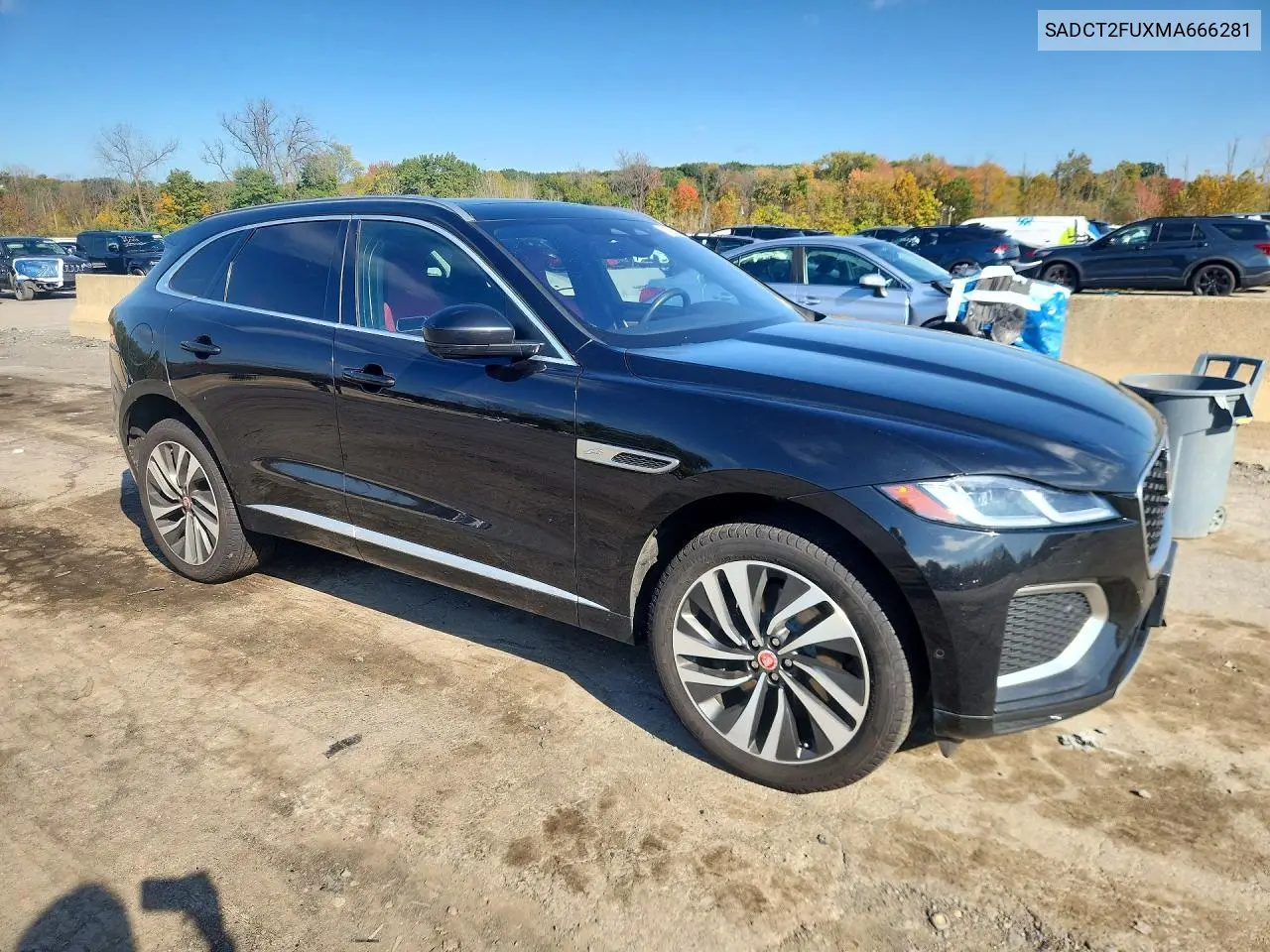 2021 JAGUAR F-PACE VIN SADCT2FUXMA666281 — фото 4