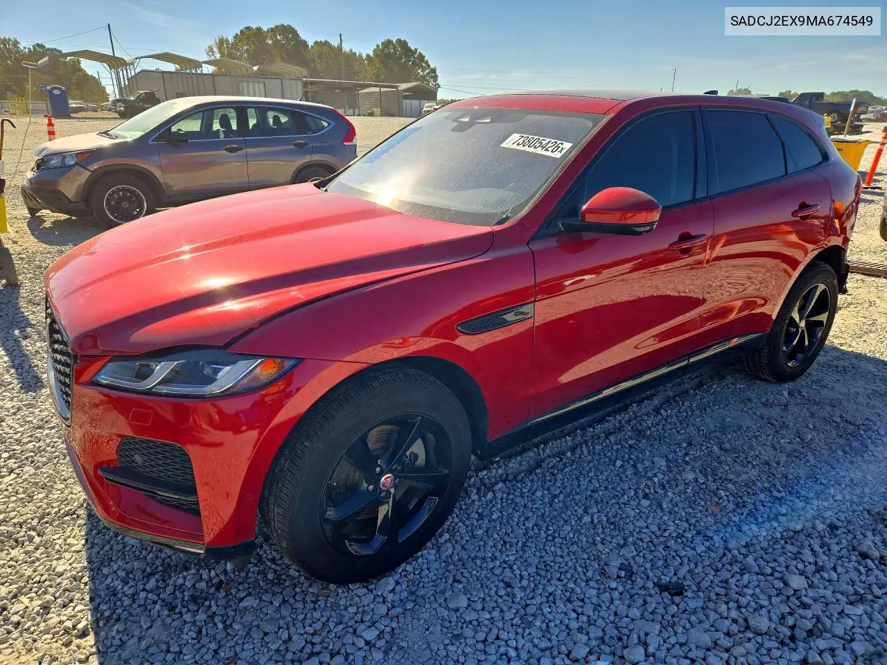 JAGUAR F-PACE 2021, VIN SADCJ2EX9MA674549