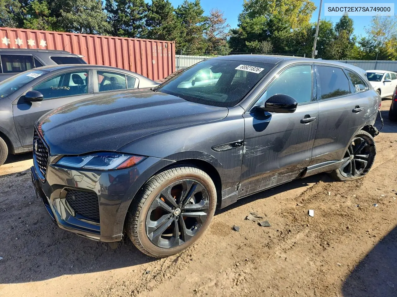 2025 JAGUAR F-PACE VIN SADCT2EX7SA749000 — фото 2