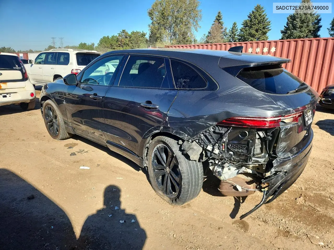 2025 JAGUAR F-PACE VIN SADCT2EX7SA749000 — фото 3