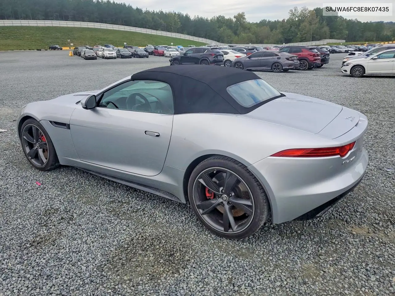 2014 JAGUAR F-TYPE VIN SAJWA6FC8E8K07435 — фото 2