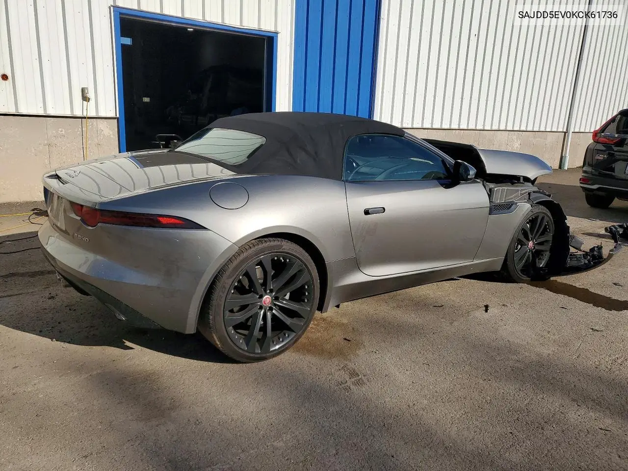 2019 JAGUAR F-TYPE VIN SAJDD5EV0KCK61736 — фото 3