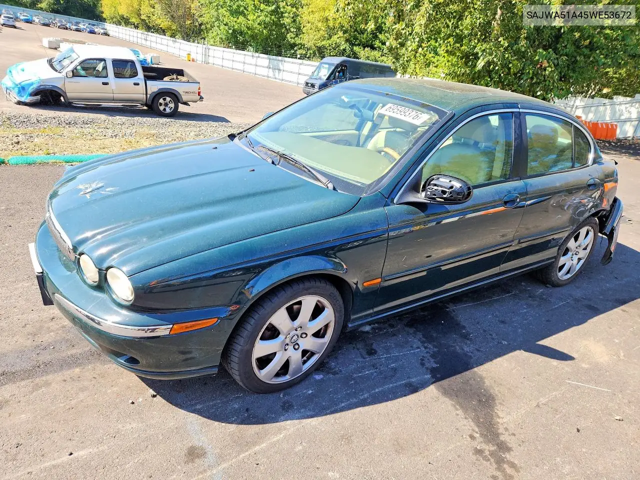 JAGUAR X-TYPE 2005, VIN SAJWA51A45WE53672