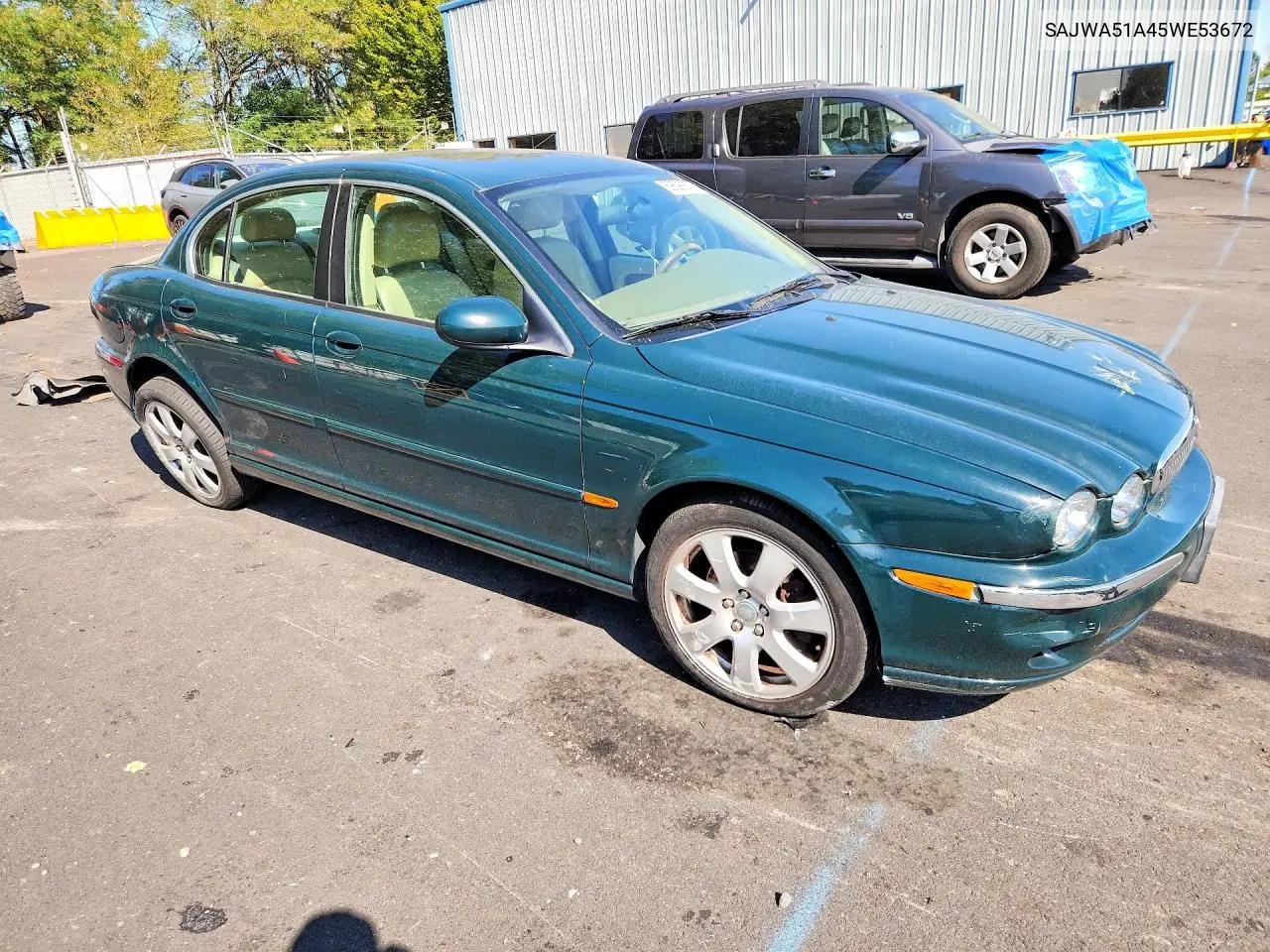2005 JAGUAR X-TYPE VIN SAJWA51A45WE53672 — фото 4
