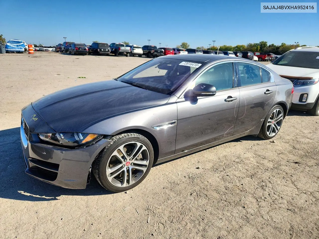JAGUAR XE 2017, VIN SAJAJ4BVXHA952416