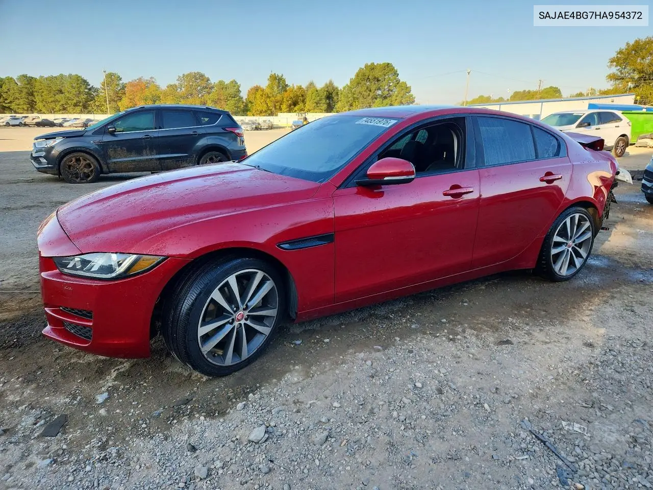 JAGUAR XE 2017, VIN SAJAE4BG7HA954372