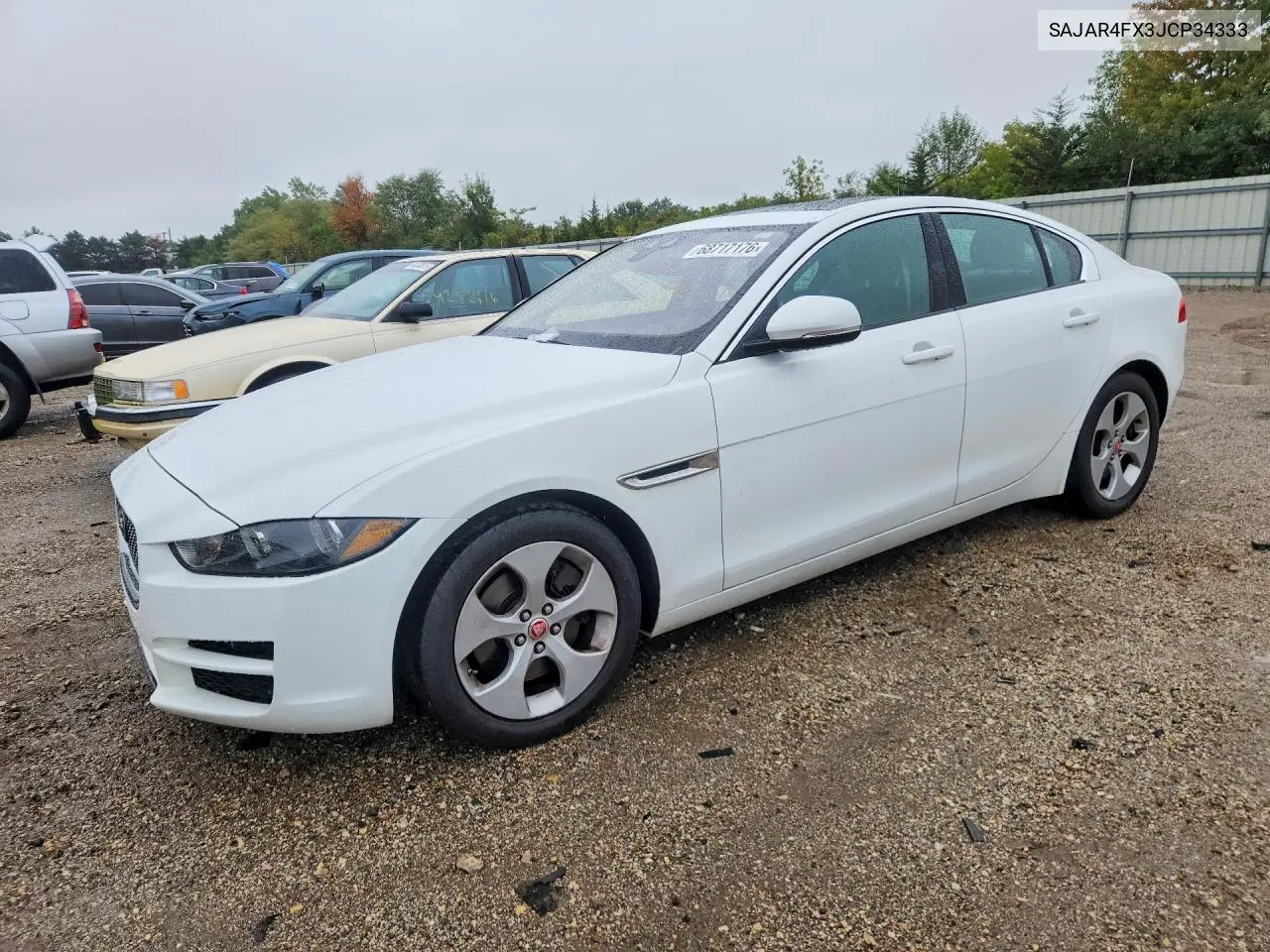 JAGUAR XE 2018, VIN SAJAR4FX3JCP34333