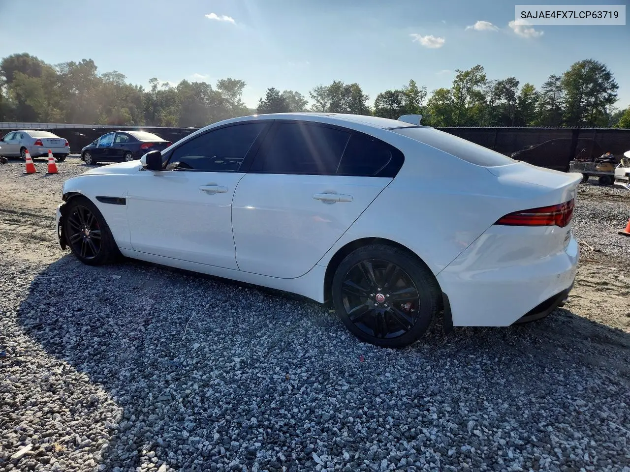 2020 JAGUAR XE VIN SAJAE4FX7LCP63719 — фото 2