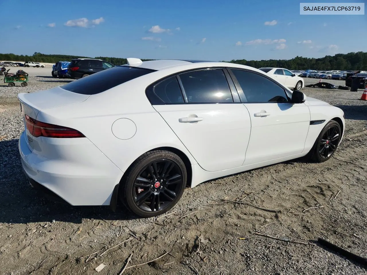 2020 JAGUAR XE VIN SAJAE4FX7LCP63719 — фото 3