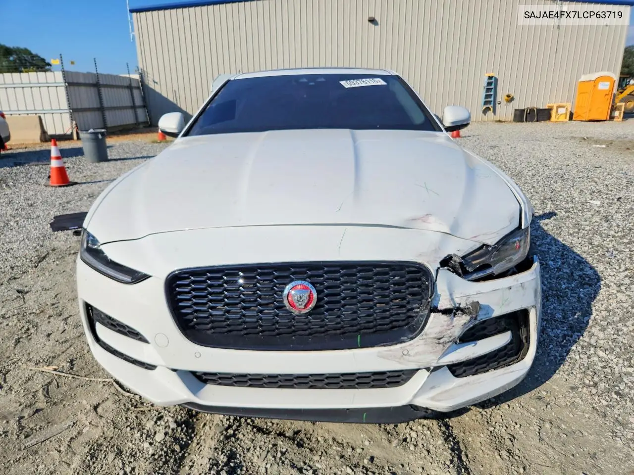 2020 JAGUAR XE VIN SAJAE4FX7LCP63719 — фото 5