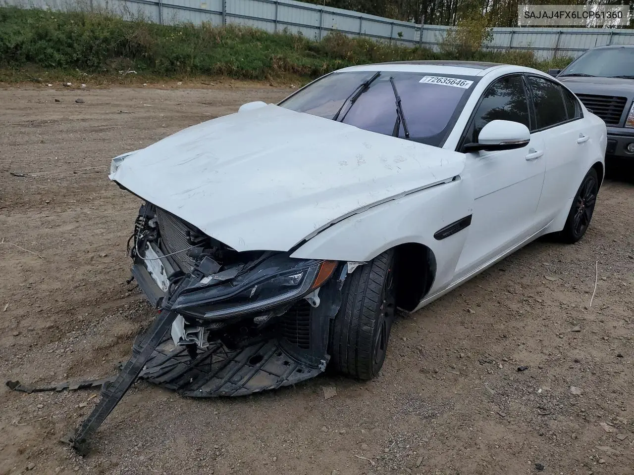JAGUAR XE 2020, VIN SAJAJ4FX6LCP61360