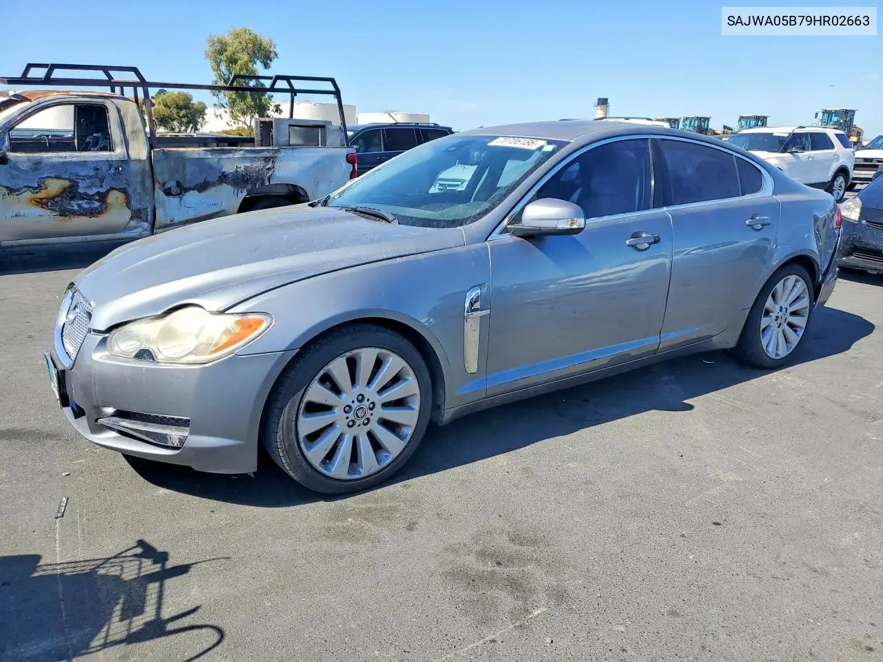 JAGUAR XF 2009, VIN SAJWA05B79HR02663