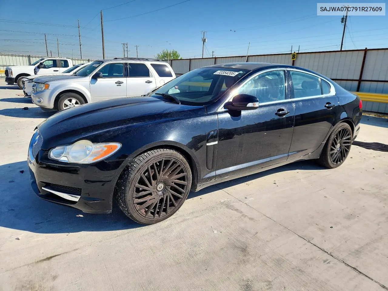 JAGUAR XF 2009, VIN SAJWA07C791R27609