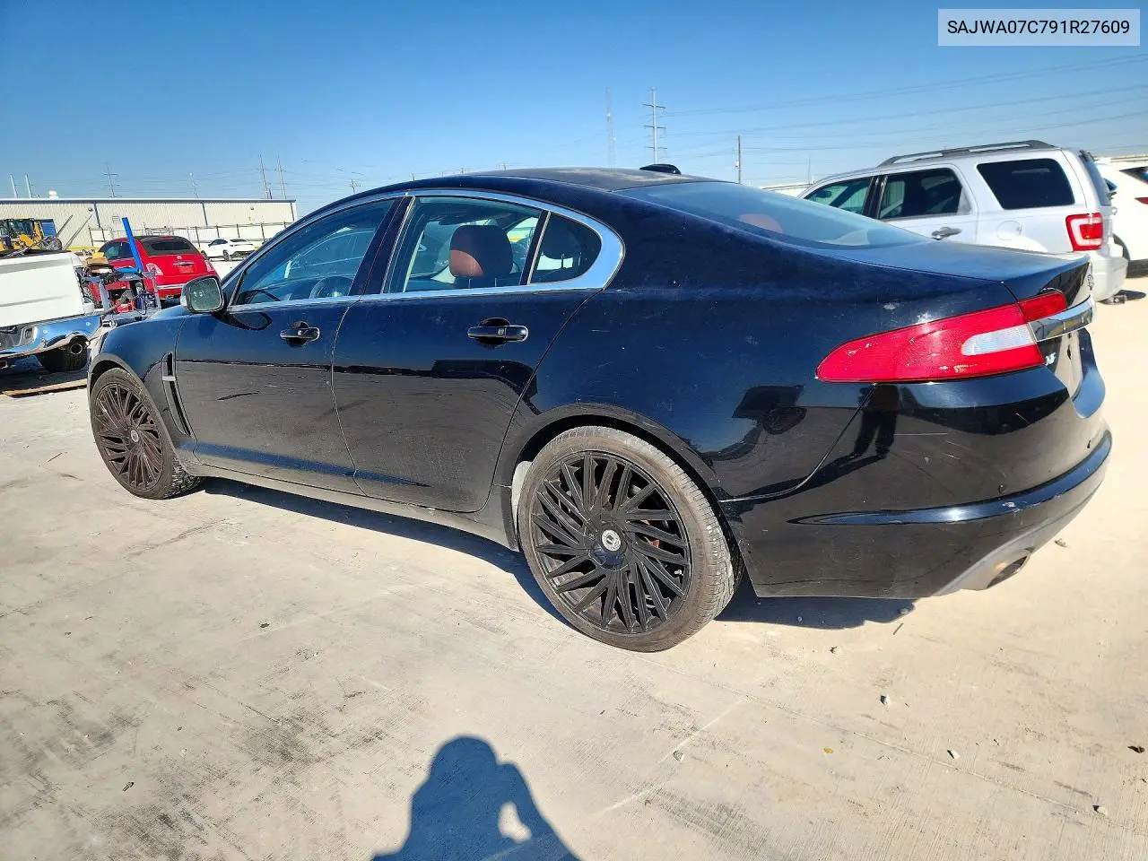 2009 JAGUAR XF VIN SAJWA07C791R27609 — фото 2