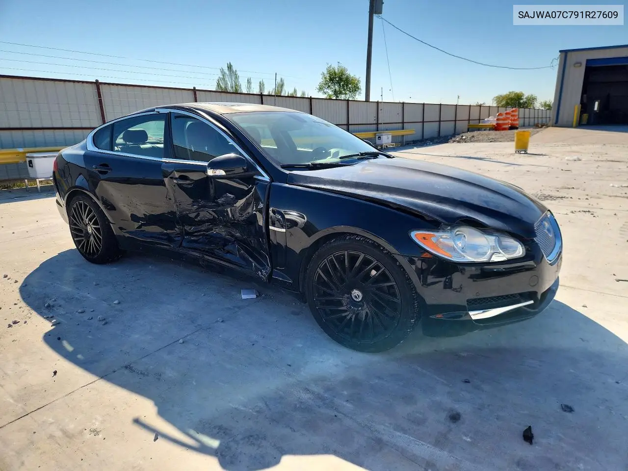 2009 JAGUAR XF VIN SAJWA07C791R27609 — фото 4
