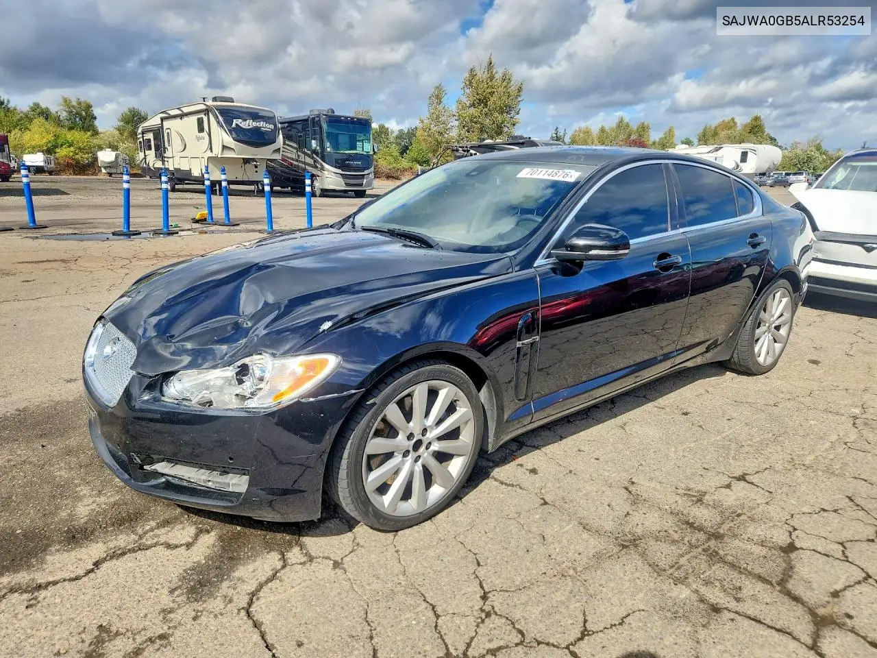 JAGUAR XF 2010, VIN SAJWA0GB5ALR53254