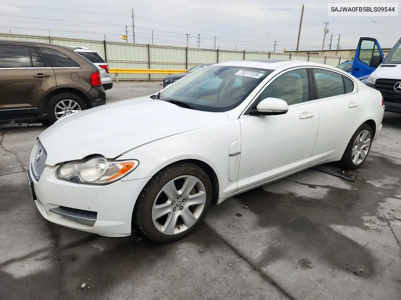 JAGUAR XF 2011, VIN SAJWA0FB5BLS09544