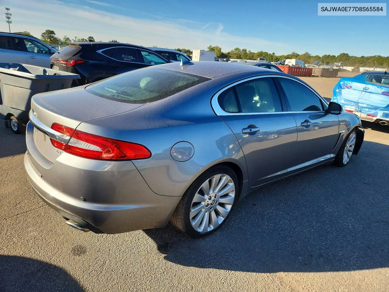 2013 JAGUAR XF VIN SAJWA0E77D8S65584 — фото 3