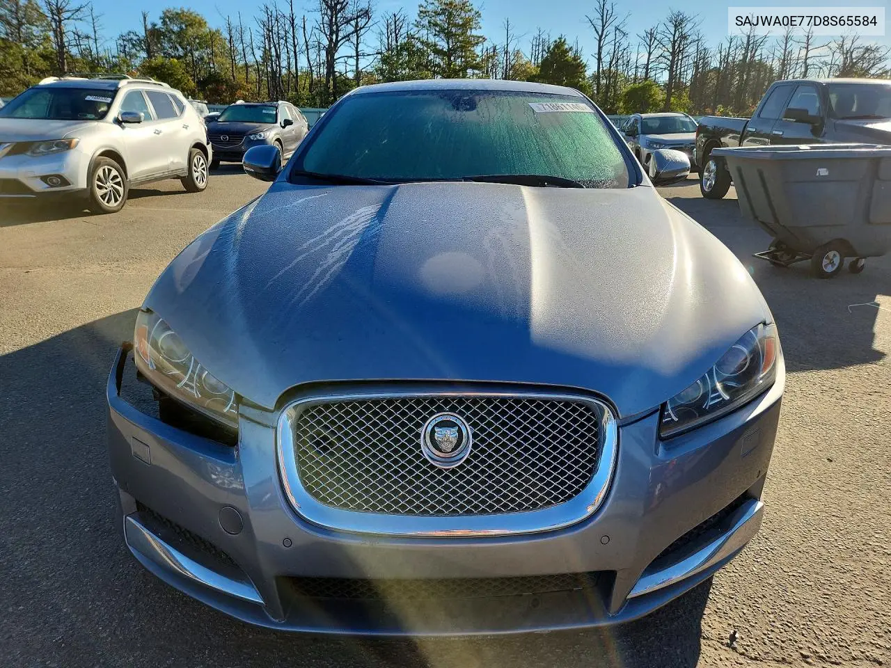2013 JAGUAR XF VIN SAJWA0E77D8S65584 — фото 5
