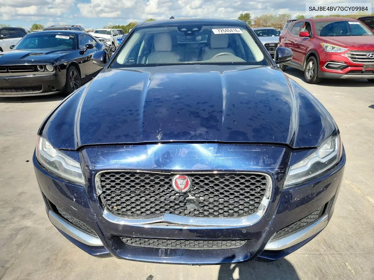 2016 JAGUAR XF VIN SAJBE4BV7GCY09984 — фото 5
