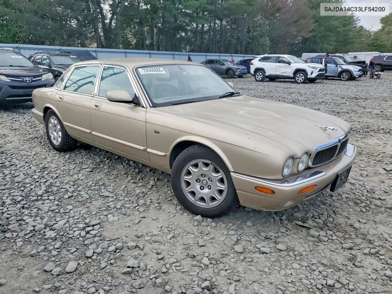 2003 JAGUAR XJ VIN SAJDA14C33LF54200 — фото 4