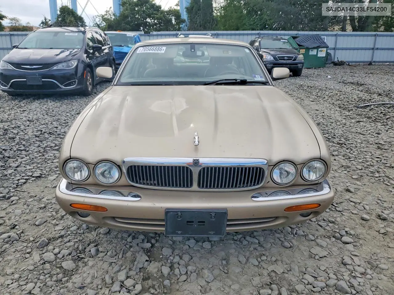 2003 JAGUAR XJ VIN SAJDA14C33LF54200 — фото 5
