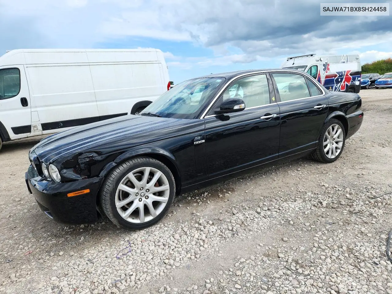 JAGUAR XJ 2008, VIN SAJWA71BX8SH24458