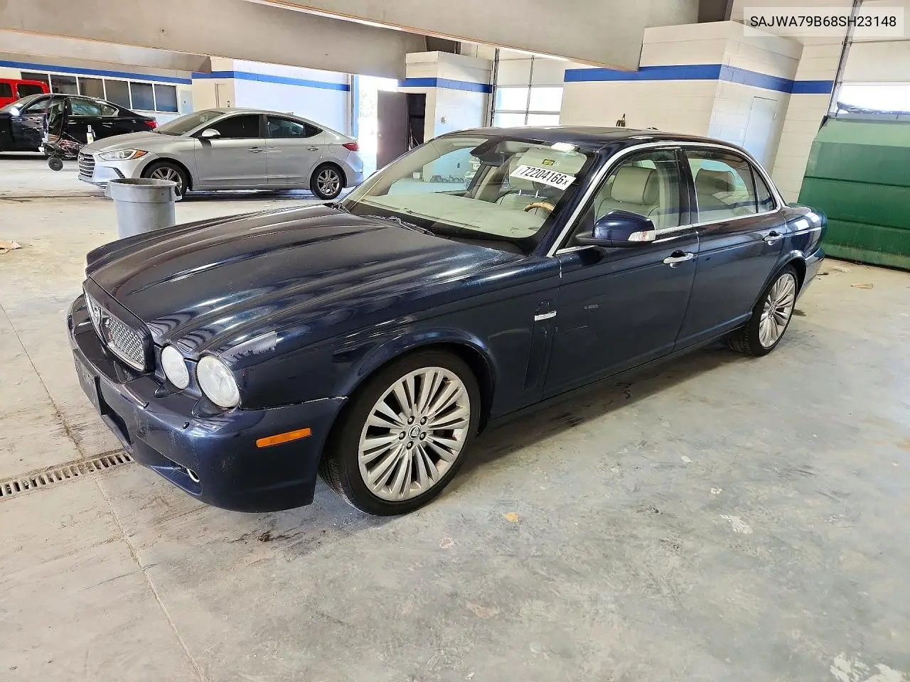 JAGUAR XJ 2008, VIN SAJWA79B68SH23148