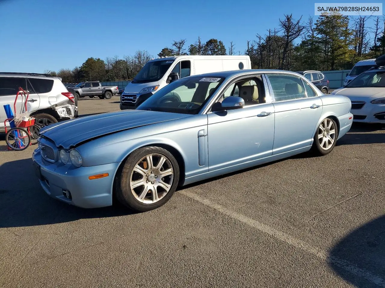 JAGUAR XJ 2008, VIN SAJWA79B28SH24653