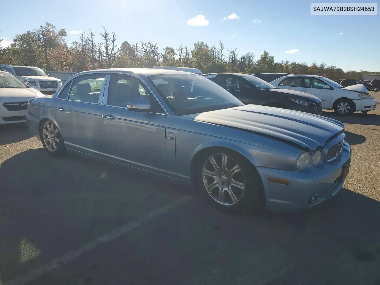 2008 JAGUAR XJ VIN SAJWA79B28SH24653 — фото 4