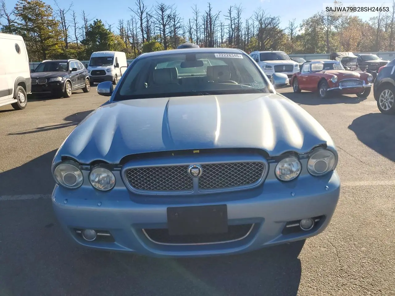 2008 JAGUAR XJ VIN SAJWA79B28SH24653 — фото 5
