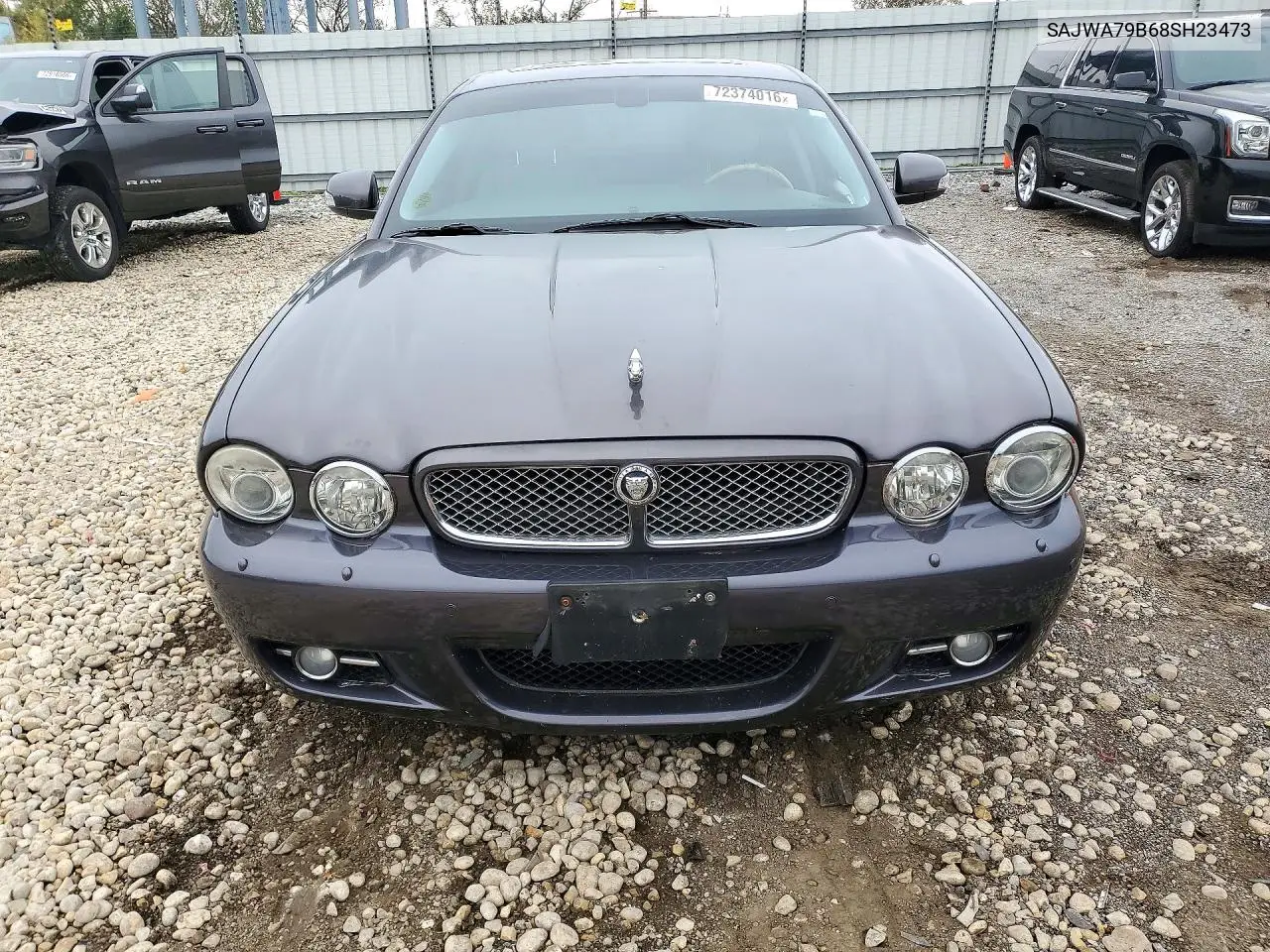2008 JAGUAR XJ VIN SAJWA79B68SH23473 — фото 5