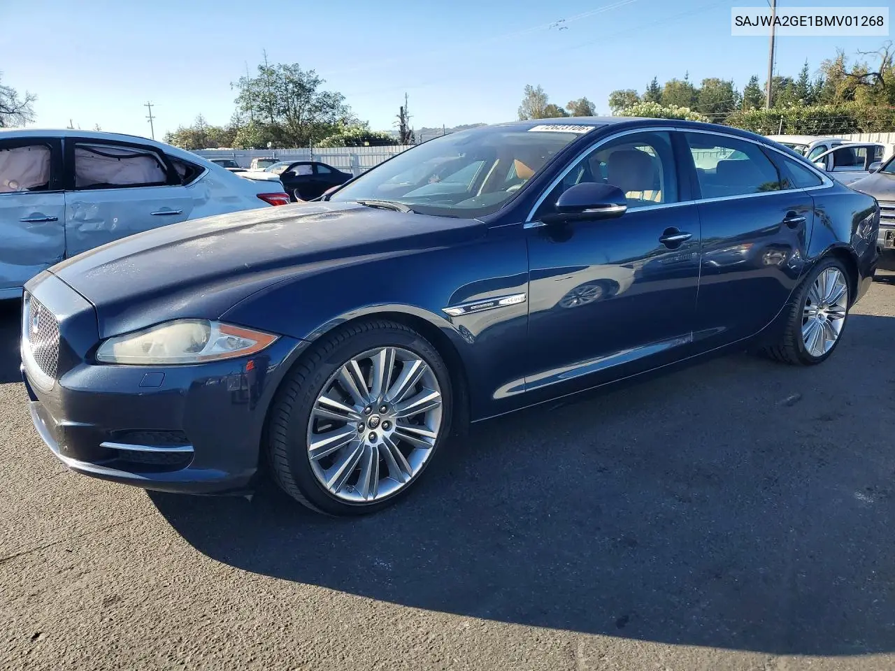 JAGUAR XJ 2011, VIN SAJWA2GE1BMV01268