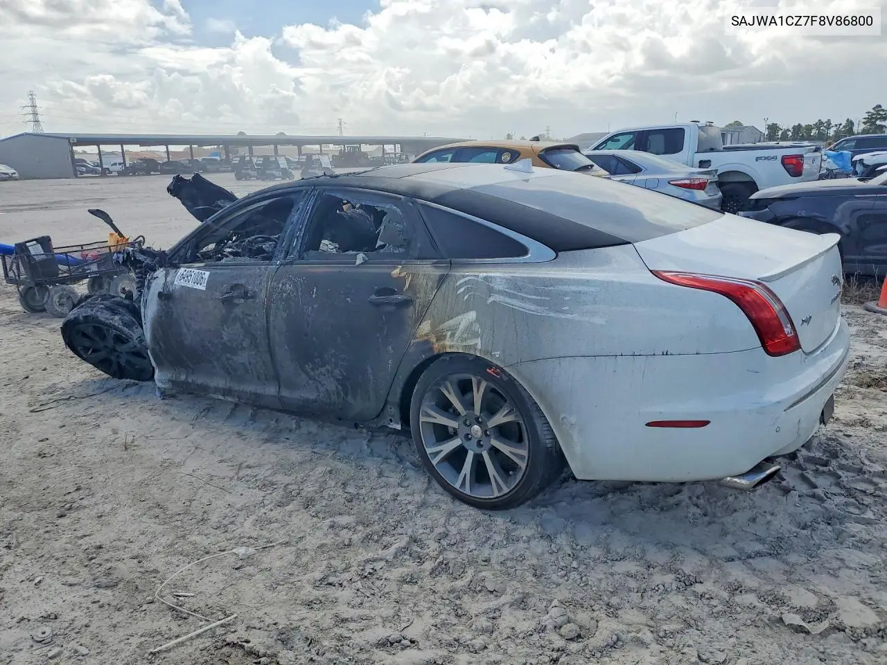 2015 JAGUAR XJ VIN SAJWA1CZ7F8V86800 — фото 2