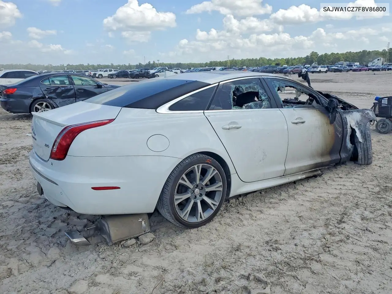 2015 JAGUAR XJ VIN SAJWA1CZ7F8V86800 — фото 3