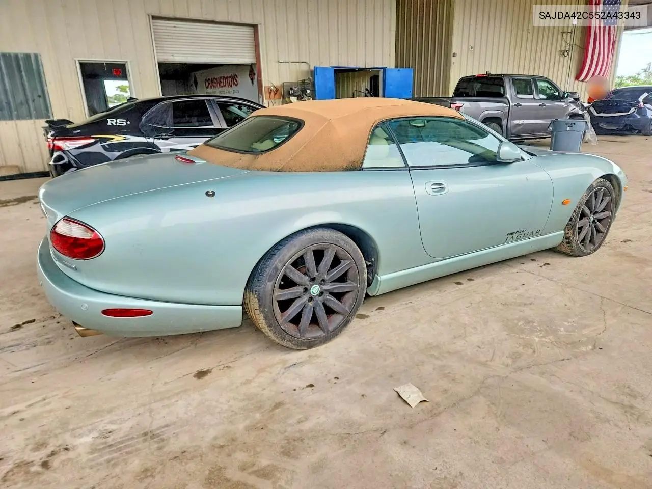 2005 JAGUAR XK VIN SAJDA42C552A43343 — фото 3