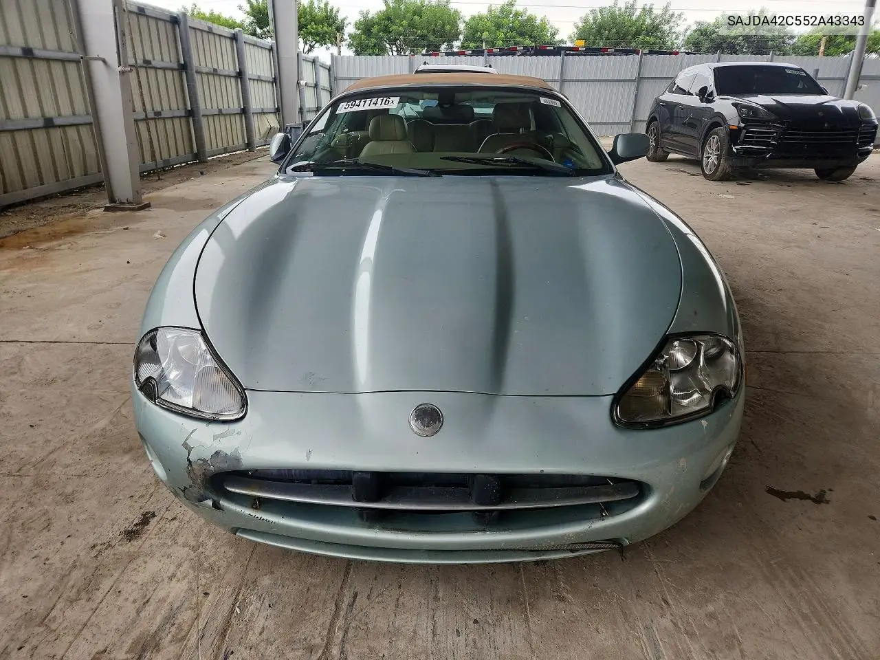 2005 JAGUAR XK VIN SAJDA42C552A43343 — фото 5