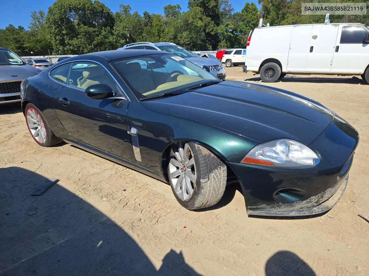 2008 JAGUAR XK VIN SAJWA43B585B21119 — фото 4