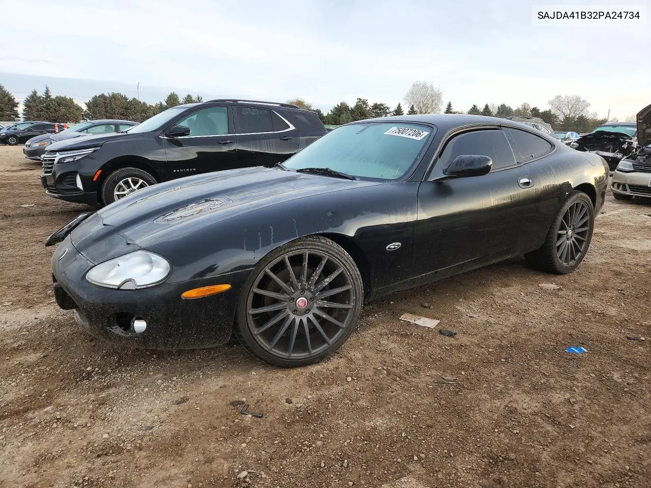 JAGUAR XKR 2002, VIN SAJDA41B32PA24734