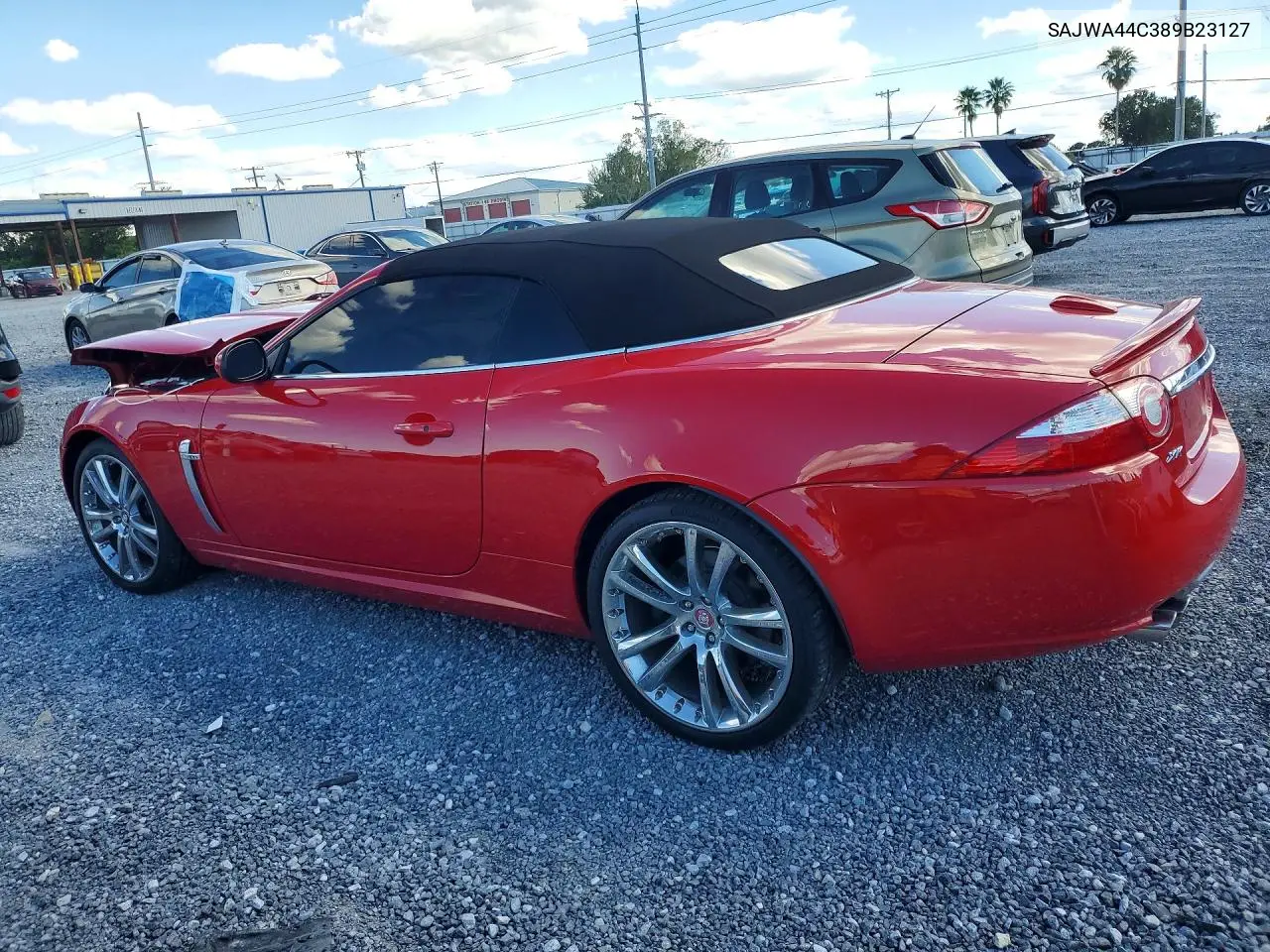 2008 JAGUAR XKR VIN SAJWA44C389B23127 — фото 2