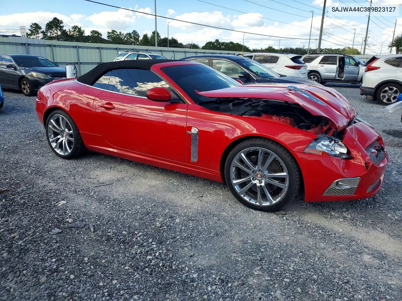 2008 JAGUAR XKR VIN SAJWA44C389B23127 — фото 4