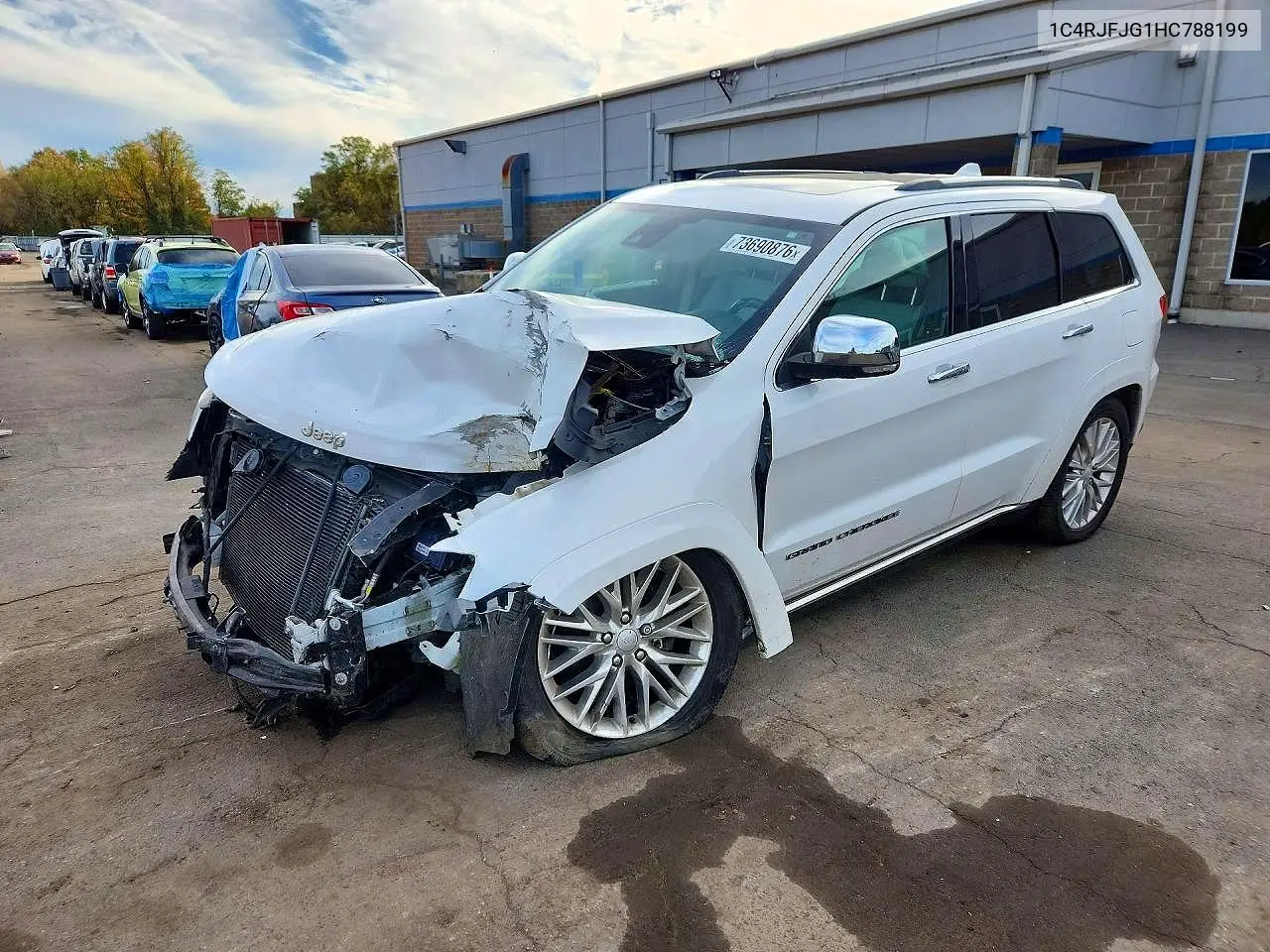 JEEP GRAND CHEROKEE 2017, VIN 1C4RJFJG1HC788199